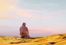 Salat in Desert